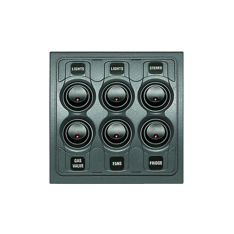 Product Image for Säkrings- & Strömbrytarpanel Bep, 6 Brytare