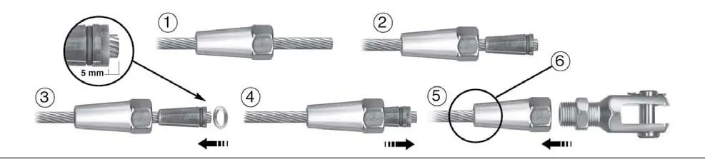 Product Image for Ögleterminal Blue Wave 4mm - Ankring Och Linor Till Båt