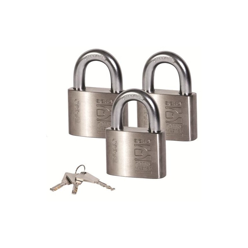 Product Image for Hänglås Kl3 40 Mm 3-pack