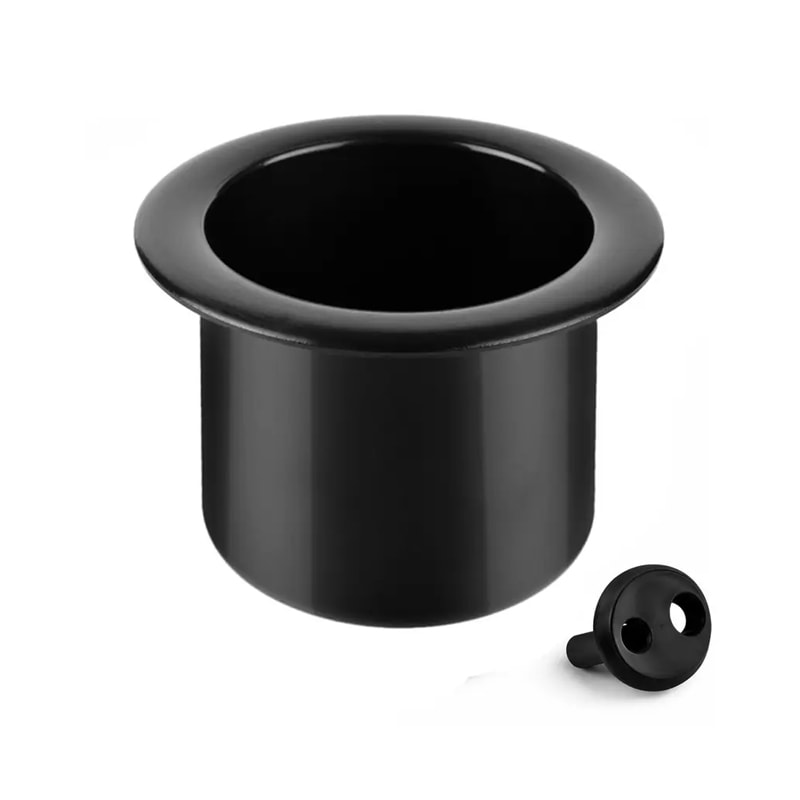 Product Image for Burkhållare Av Svart Plast Med Dränage