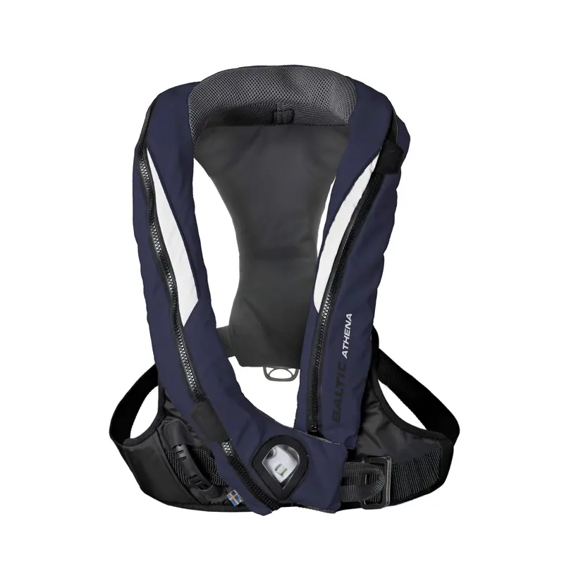 Product Image for Uppblåsbar Flytväst - Baltic Athena Damväst 165n, Sele, Navy/vit