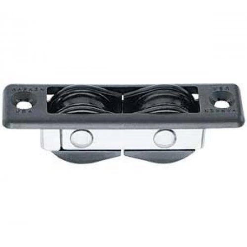 Harken dubbelt genomföringsblock 8mm