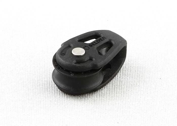 Selden enkelblock med linfäste 6mm