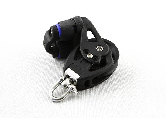 Selden svirvelblock med skotlås 12mm