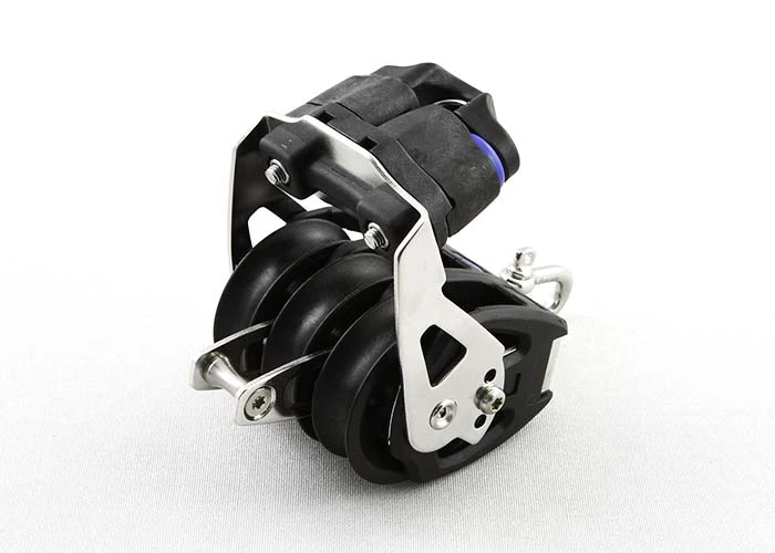 Selden trippelblock med hsvt+skotlås 12mm