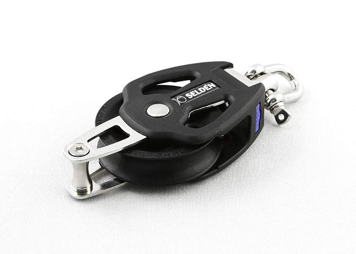Selden svirvelblock med hundsvott 14mm
