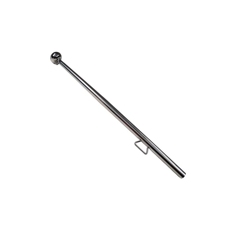 Flaggkäpp i rostfritt 70cm
