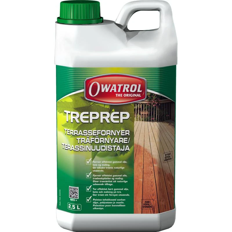 Owatrol Treprep Djuprengöring 2.5liter