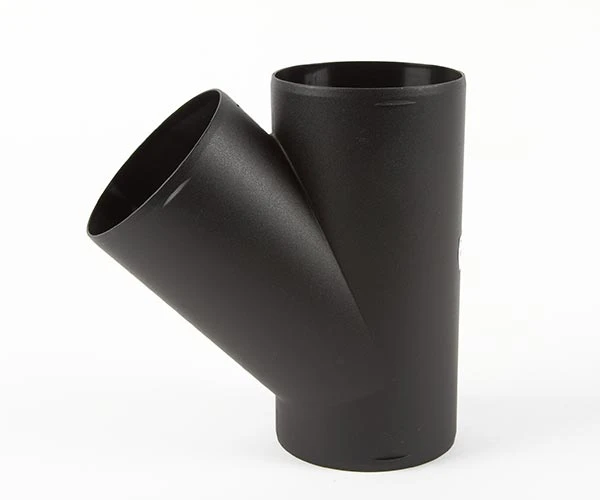 Grenrör 90mm svart