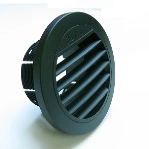 Utblås Öppet 60mm 30gr svart