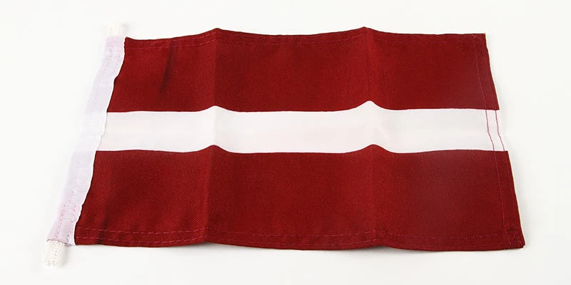 Gästflagga Lettland