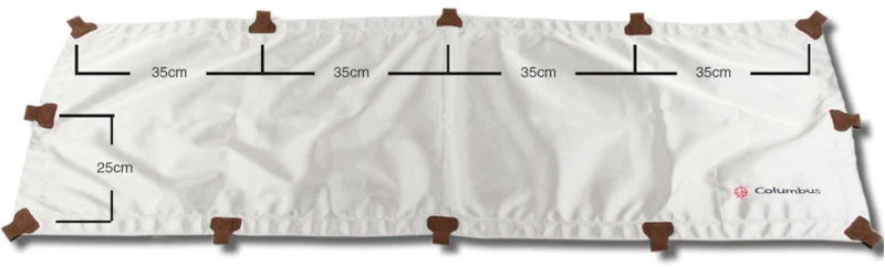 Vindskydd Columbus 145x49cm