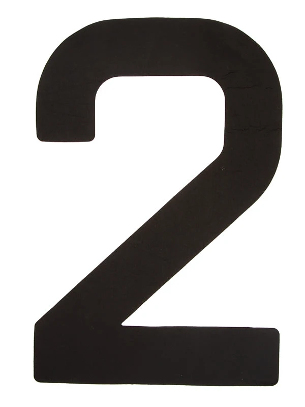 Segelsiffra 2, 30cm