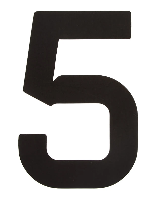 Segelsiffra 5, 30cm