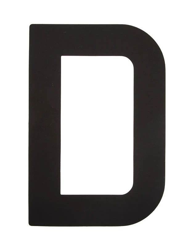 Segelsiffra D, 30cm