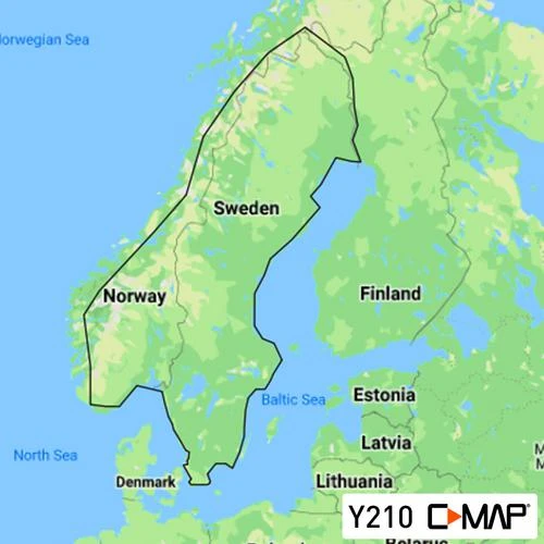 C-Map Discover Y210 Insjöar