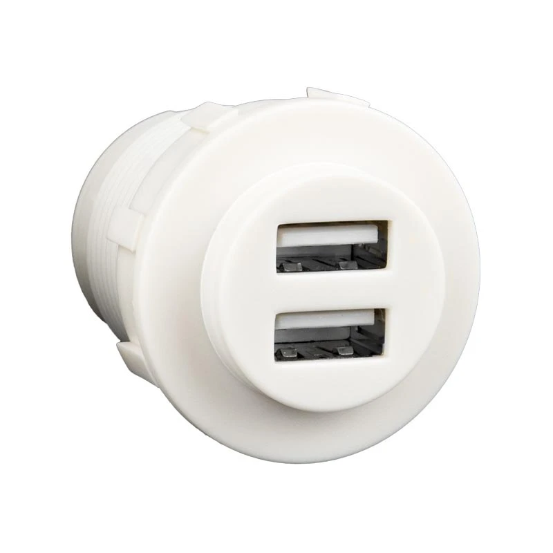 USB-Uttag >5A Vit