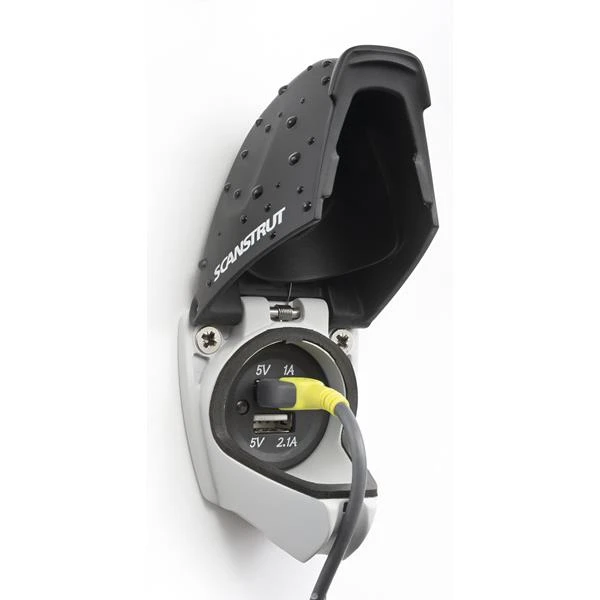 Uttag USB dubbla anslutningar, 12/24V