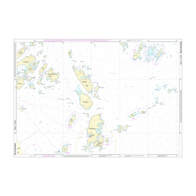Sjökort Hydrographica Häradskär