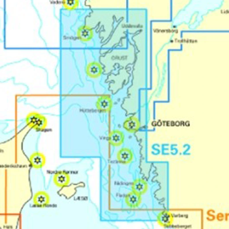 NV. Atlas Sverige SE 5.2 - Svenska Västkusten Södra