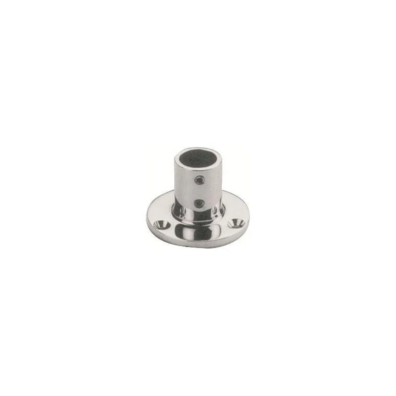Mantågsfot rak 25mm bas 73mm