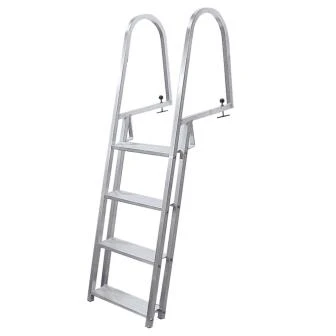 Bryggstege 3 steg Aluminium