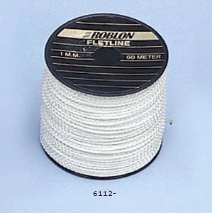 Lina 1,4mm liten spole 60m vit