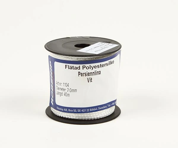 Lina 2mm liten spole 2mm vit