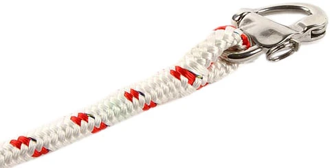 Spinnakerskot 8mmx15m röd