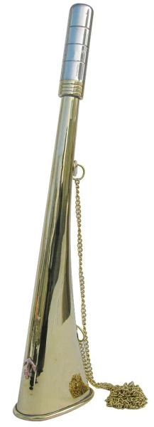 Blåslur mässing 23cm