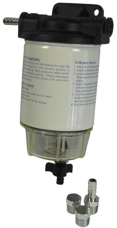 Bränslefilter med hållare 10micron