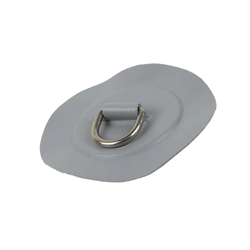 D-ring gummibåt grå