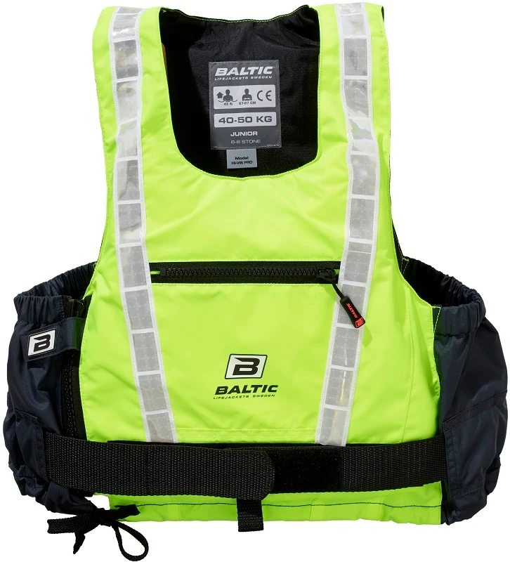 Baltic Hi-vis Pro UV-gul/grå S 40-50kg