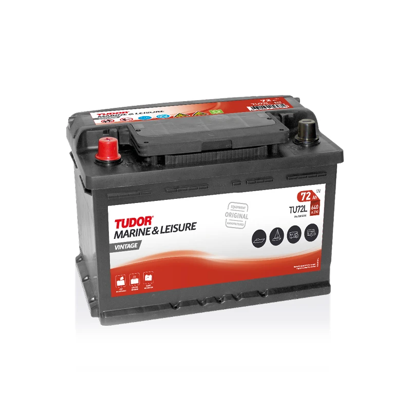 Tudor batteri fritid 12V 72Ah