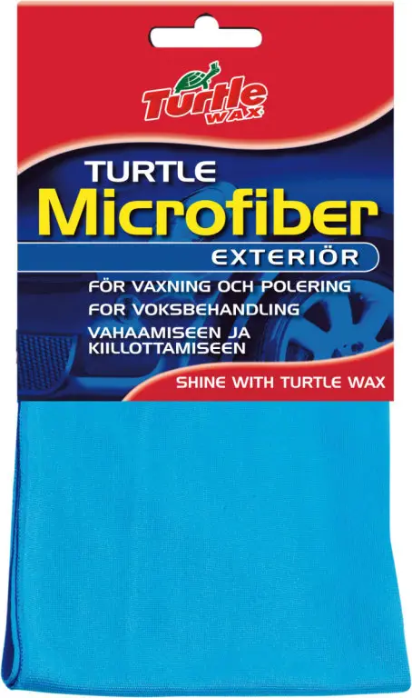 Polerduk microfiber exteriör (blå)