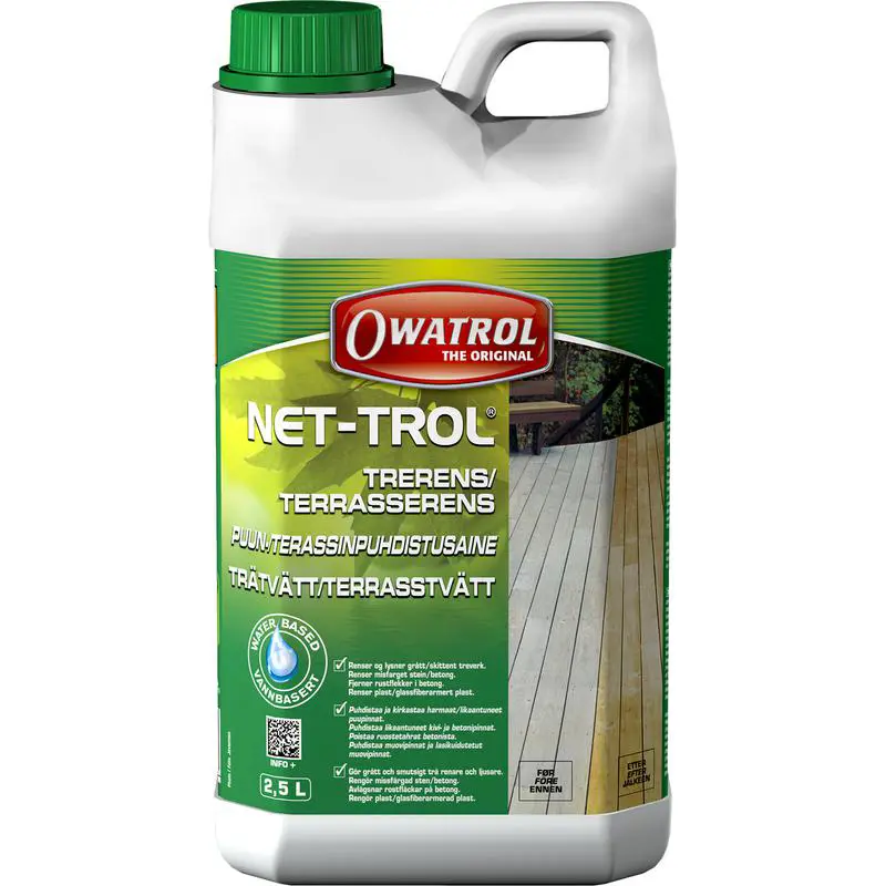 Owatrol Trätvätt/deck cleaner 2.5 lit