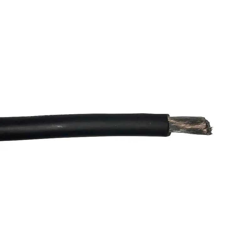 Kabel förtent 10 mm² svart /m