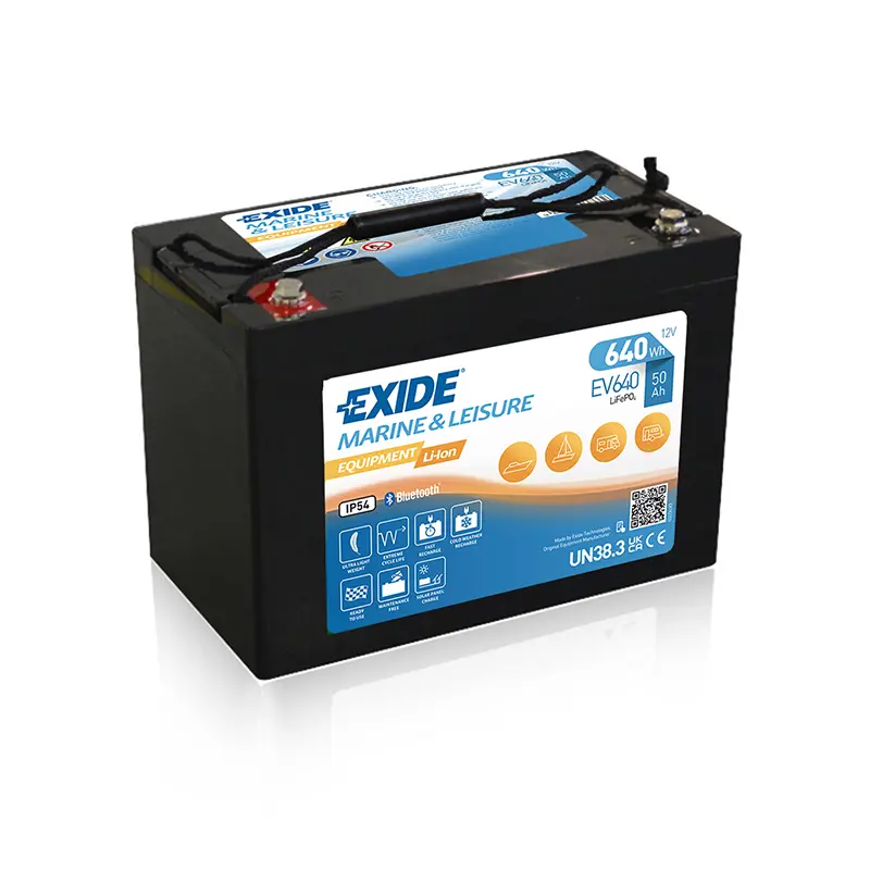 Exide Equipment Litiumbatteri 50Ah, 12V