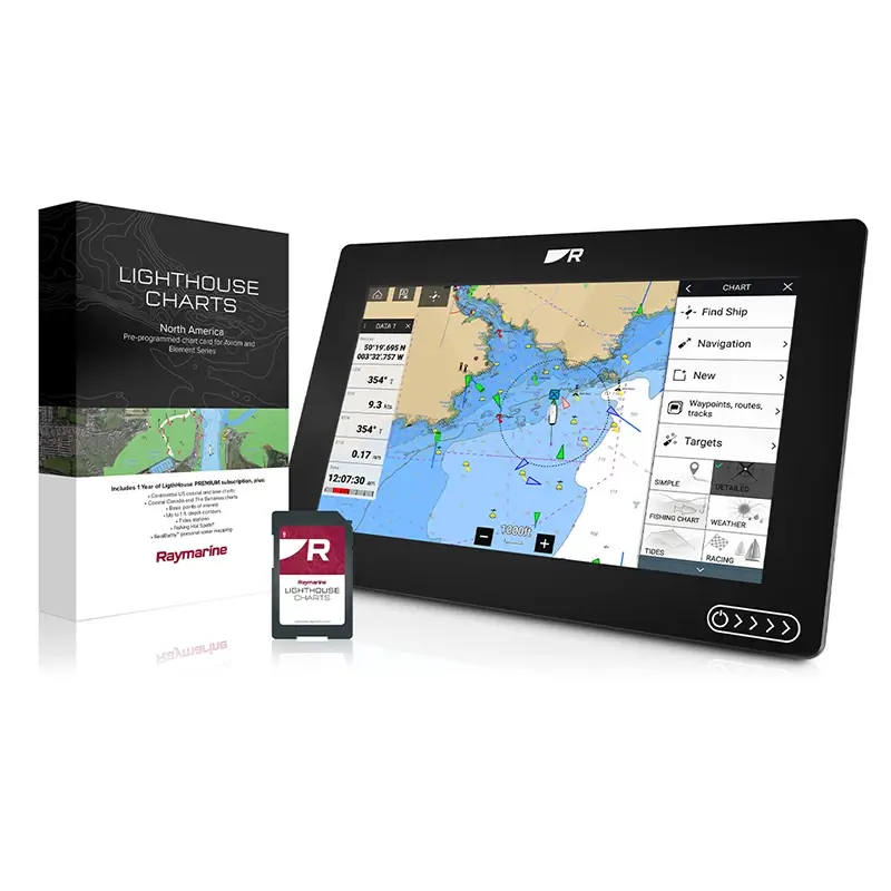 Raymarine LightHouse elektroniskt sjökort Medelhavet