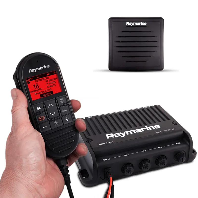 Raymarine Ray90 VHF Black Box inkl handset och högtalare