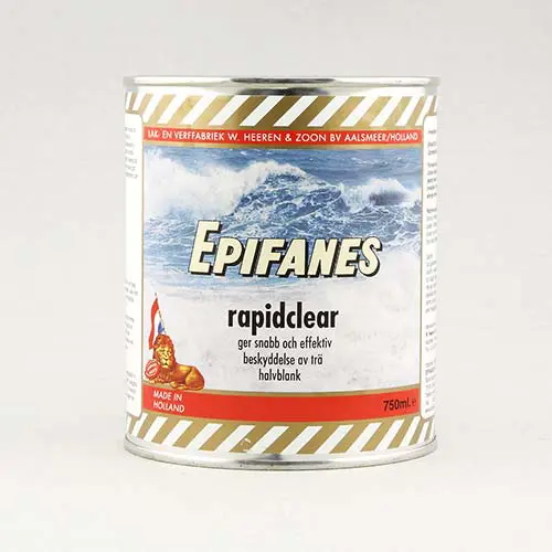 Epifanes Rapid Clear 750ml, halvblank