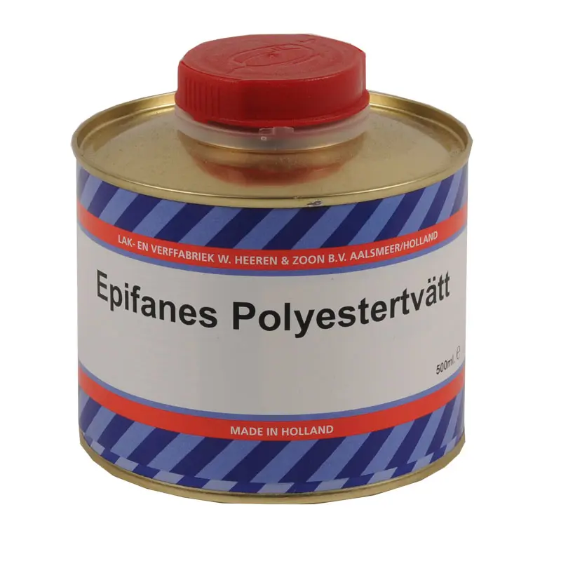 Epifanes polyestertvätt/glasfibertvätt, 0,5 liter