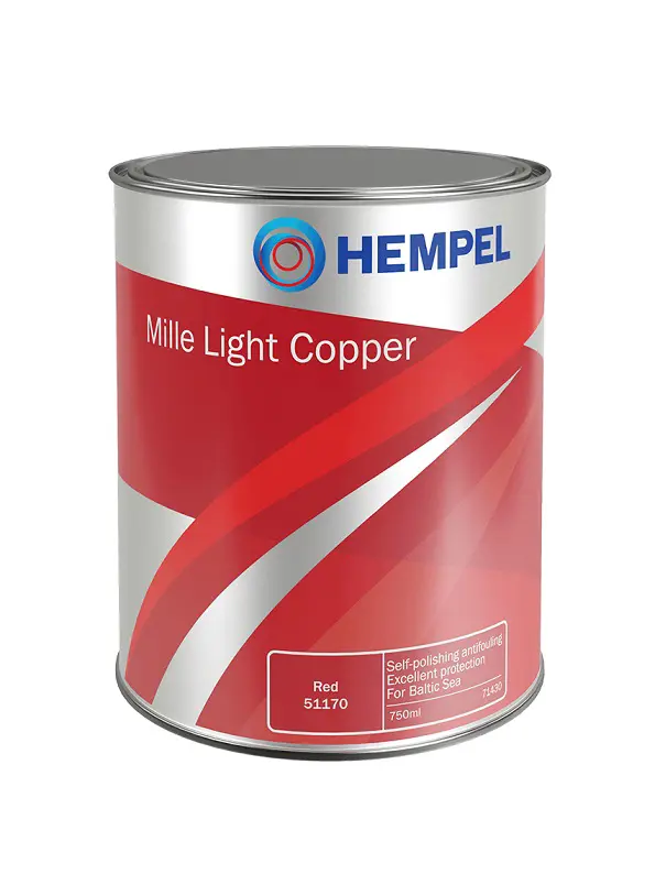 Mille Light Copper vit/ljusgrå 750ml