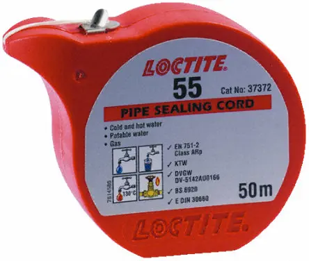 Gängtätningstråd  Loctite 55  (50m)