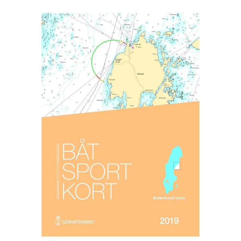 Båtsportkort Bottenhavet Norra 2019