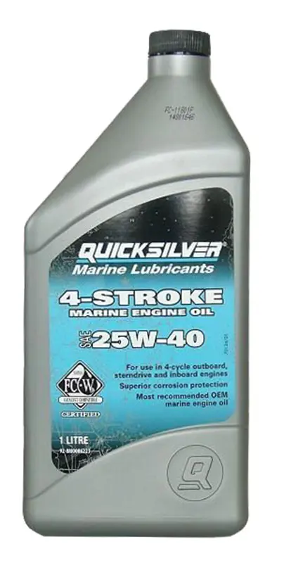 Quicksilver Motorolja >75HK Inom & utomb. bensin, 1 liter