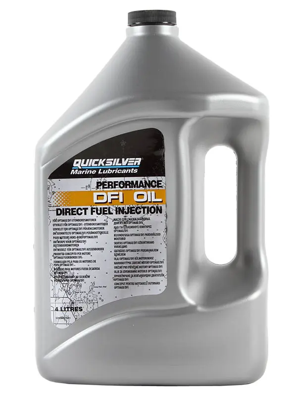 Quicksilver DFI 2-taktsolja, 4 liter